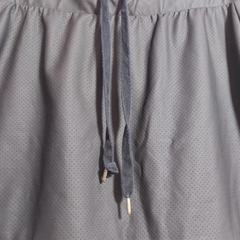 Activ8 Black Athletic Skirt Faux Leather Edgy Mini Size M - Picture 4 of 5